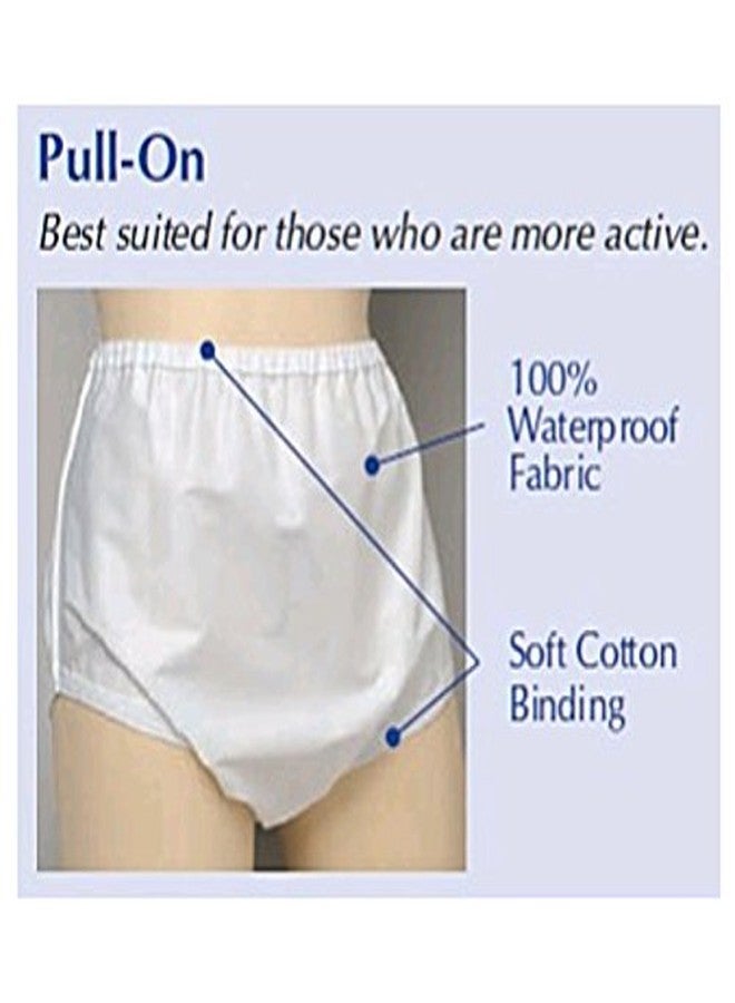 Salk Sani-Pant Pull-On Cover-Up Washable Brief, Medium, 3-Pack - Image 3